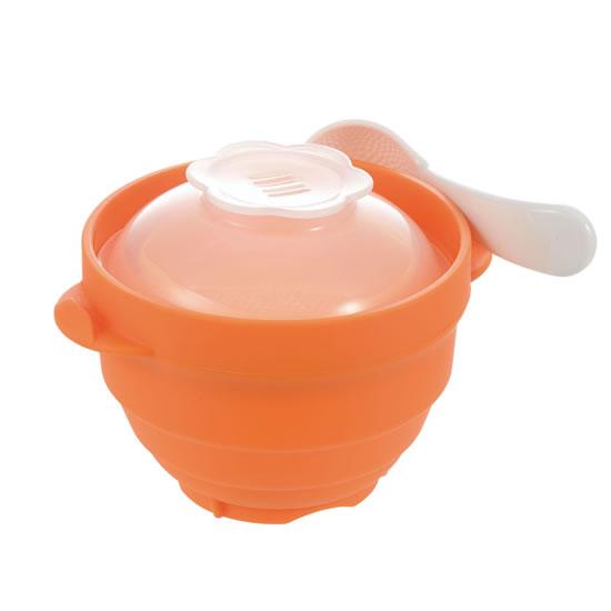 離乳食 離乳食シリコーンスチーマー リッチェル 調理器 電子レンジ ベビー 赤ちゃん ギフト 出産祝い | リッチェル | 01