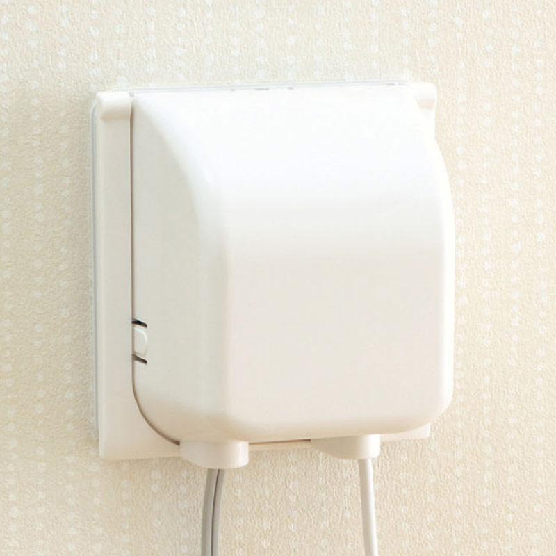 コンセントカバー ベビーガード コンセントフルカバー2連R リッチェル チャイルドロック コンセントガード 赤ちゃん 防災 | リッチェル | 02