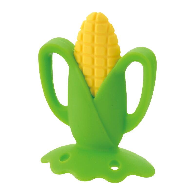 歯固め 歯がため もちもちコーン(ケース付) リッチェル BPAフリー ベビー 赤ちゃん ギフト 出産祝い | リッチェル | 01