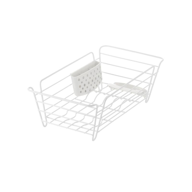 水切りラック ラクール ディッシュドレイナー S リッチェル 水切りかご 水切りカゴ シンク キッチン 台所 | リッチェル | 01