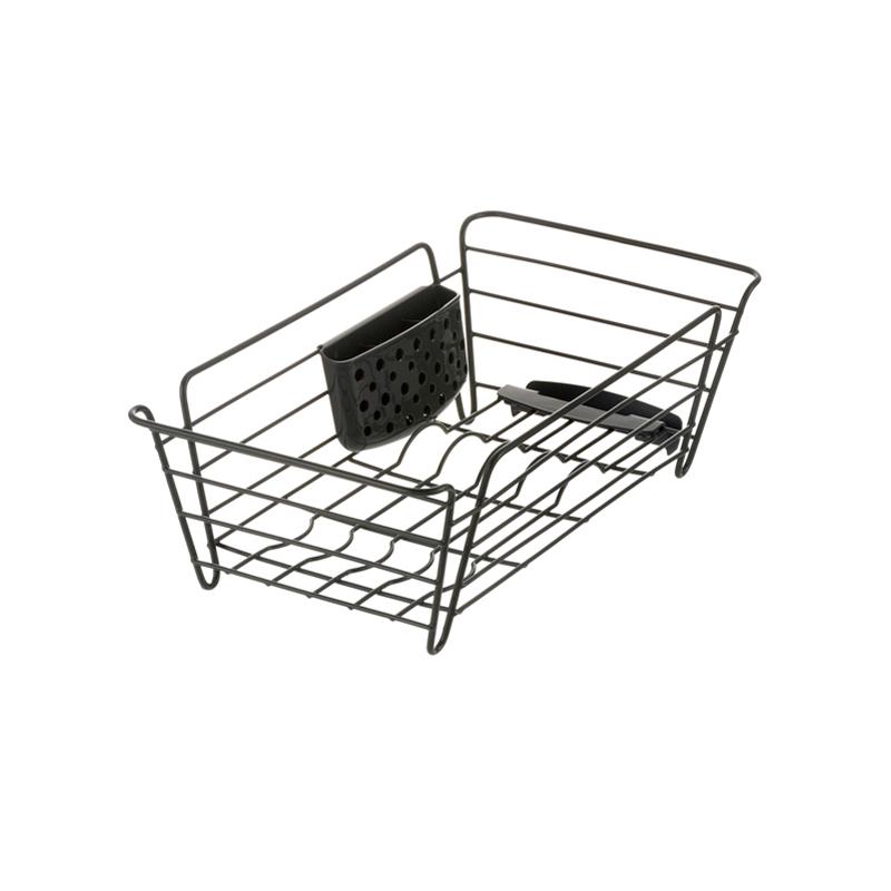 水切りラック ラクール ディッシュドレイナー S リッチェル 水切りかご 水切りカゴ シンク キッチン 台所 | リッチェル | 02