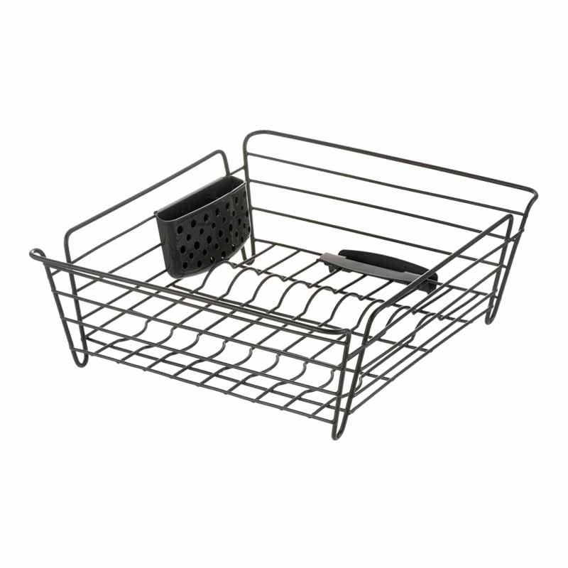 水切りラック ラクール ディッシュドレイナー L リッチェル 水切りかご 水切りカゴ シンク キッチン 台所 | リッチェル | 02