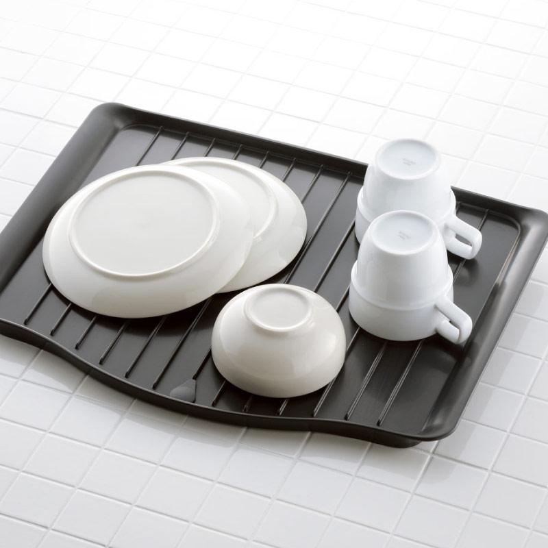 水切りトレー ラクール ドレイニングトレー S リッチェル 水切りトレイ 水切りマット シンク キッチン 台所 | リッチェル | 03