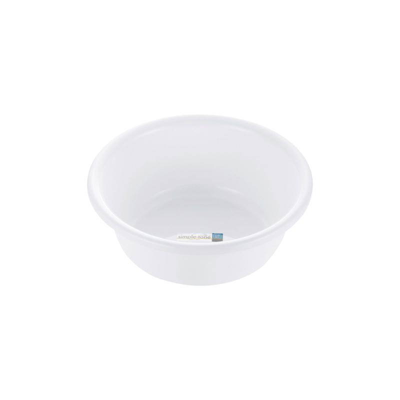 風呂桶 シンプルトーン 湯おけ リッチェル 洗面器 湯桶 手桶 手おけ バスボウル 洗面所 お風呂 | リッチェル | 01