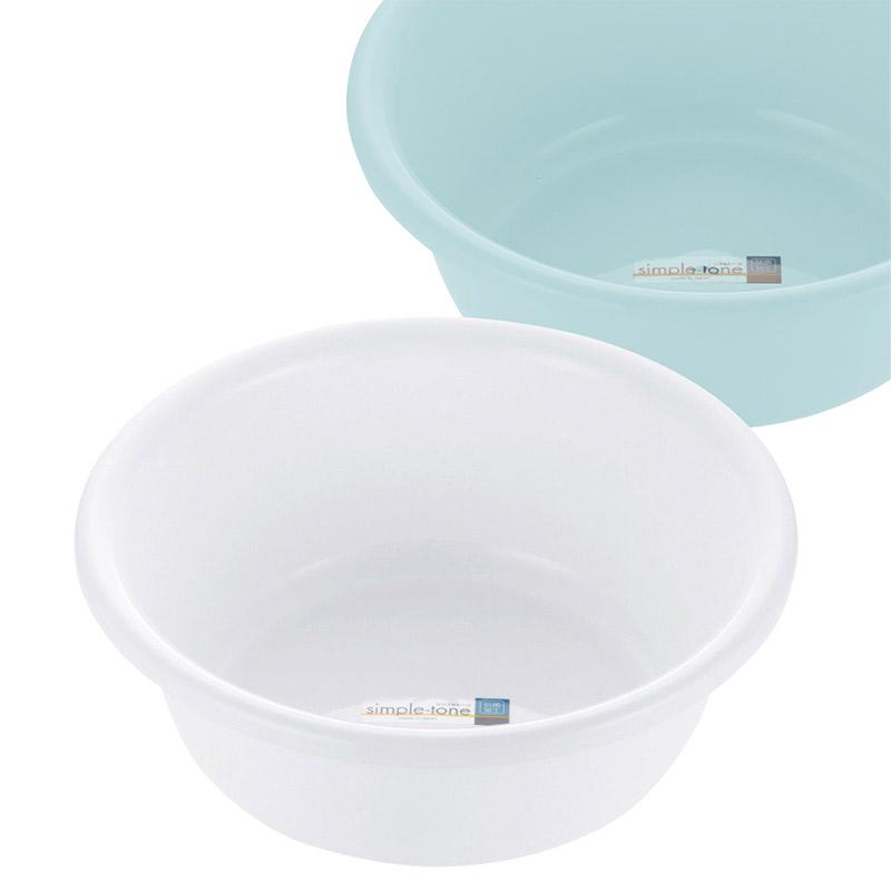 風呂桶 シンプルトーン 湯おけ リッチェル 洗面器 湯桶 手桶 手おけ バスボウル 洗面所 お風呂 | リッチェル | 03