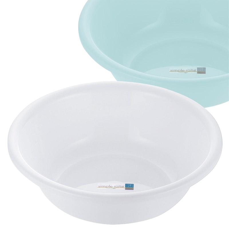 風呂桶 シンプルトーン 洗面器 リッチェル 湯桶 湯おけ 手桶 バスボウル 洗面所 お風呂 | リッチェル | 03