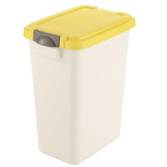 ゴミ箱 フタ付き 42L ダスポット パッキンペール 角45型(脱臭カバー付) リッチェル キッチン トイレ 生ごみ おむつ 蓋付き 袋止め付き | リッチェル | 01