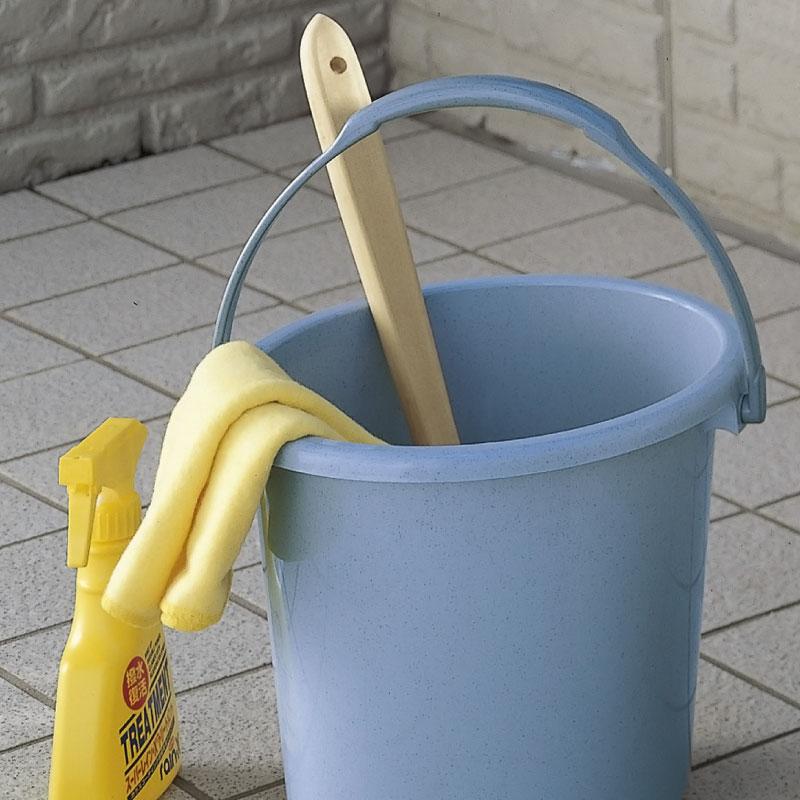 バケツ 20L ダスポット ハンディペール 20型本体 リッチェル ゴミ箱 掃除道具 ペール 蓋無し 持ち手付き | リッチェル | 02