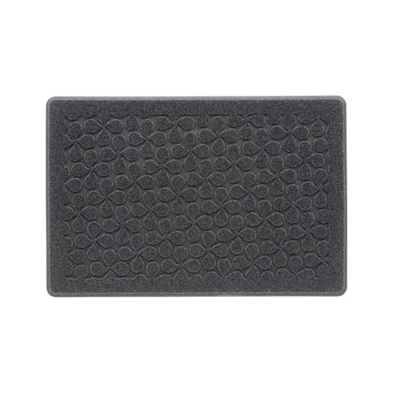 ドアマット 玄関マット クローバー柄 SS リッチェル 60×40cm 玄関マット 屋外 屋内 給水 泥落とし 滑り止め | リッチェル | 01