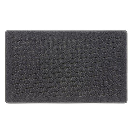 ドアマット 玄関マット クローバー柄 S リッチェル 75×45cm 玄関マット 屋外 屋内 給水 泥落とし 滑り止め | リッチェル | 01