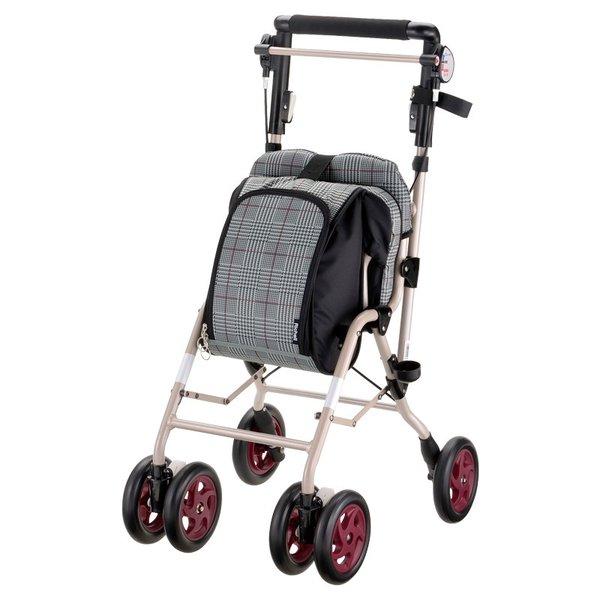 【配送区分K2】シルバーカー アルキュート CP-G リッチェル 手押し車 老人 高齢者 カート 歩行器 | リッチェル | 04