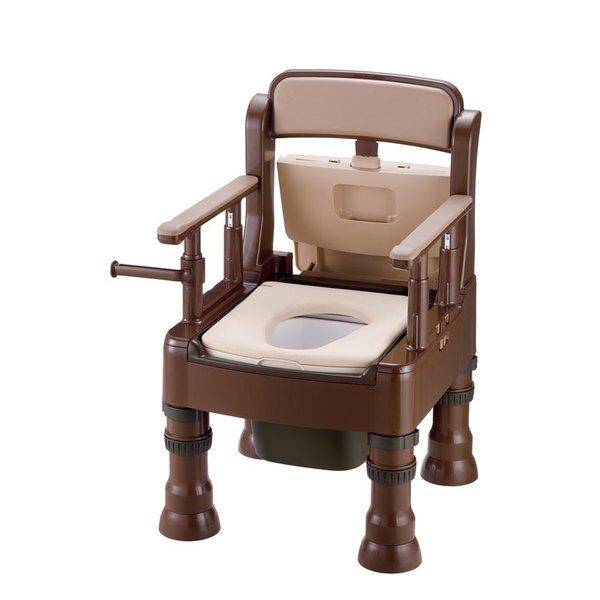 介護 トイレ ポータブルトイレ きらく MY型 高齢者 老人 用品 リッチェル 日本製 公式 | リッチェル | 02