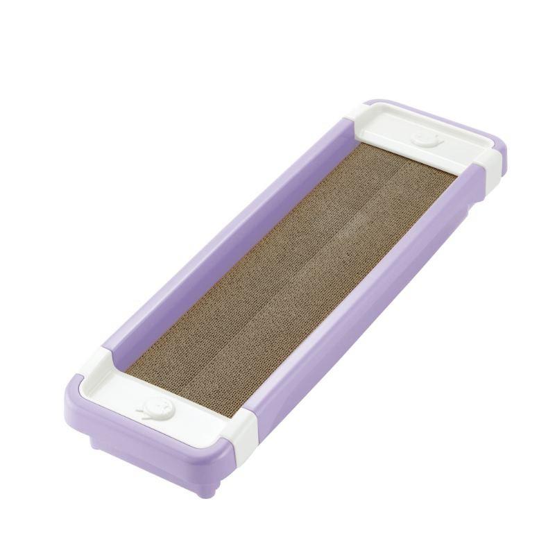 猫 爪とぎ コロル 猫のツメみがき本体セット 爪研ぎ ケース 猫用品 リッチェル | リッチェル | 01