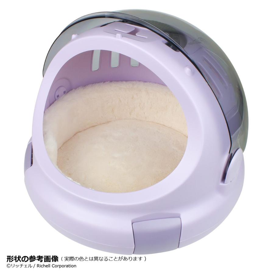 猫 キャリーバッグ コロル おでかけネコベッド S ケース  防災 避難 ハウス ドーム 持ち運び リッチェル | リッチェル | 06