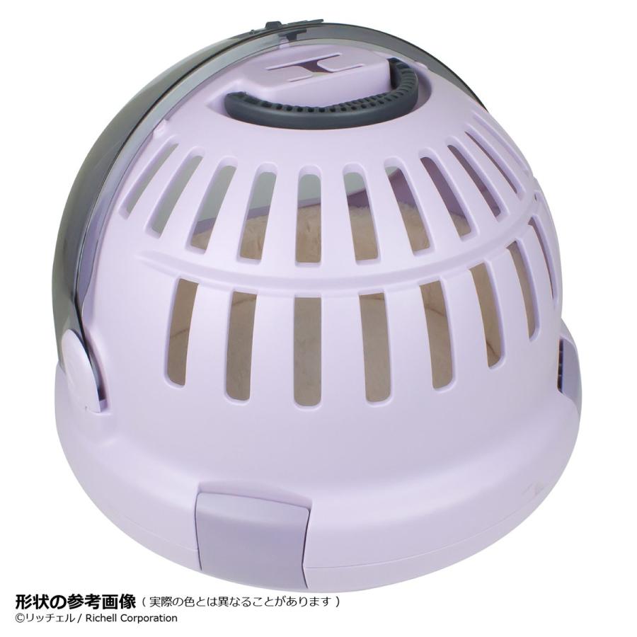 猫 キャリーバッグ コロル おでかけネコベッド S ケース  防災 避難 ハウス ドーム 持ち運び リッチェル | リッチェル | 07