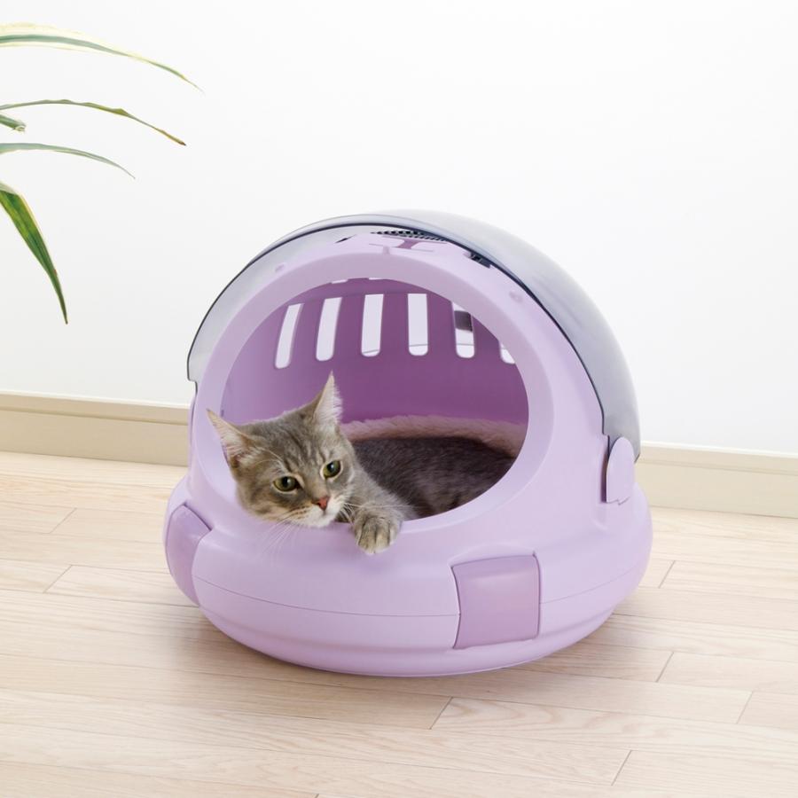 猫 キャリーバッグ コロル おでかけネコベッド M ケース 猫 用 防災グッズ ペット キャリー リッチェル | リッチェル | 03