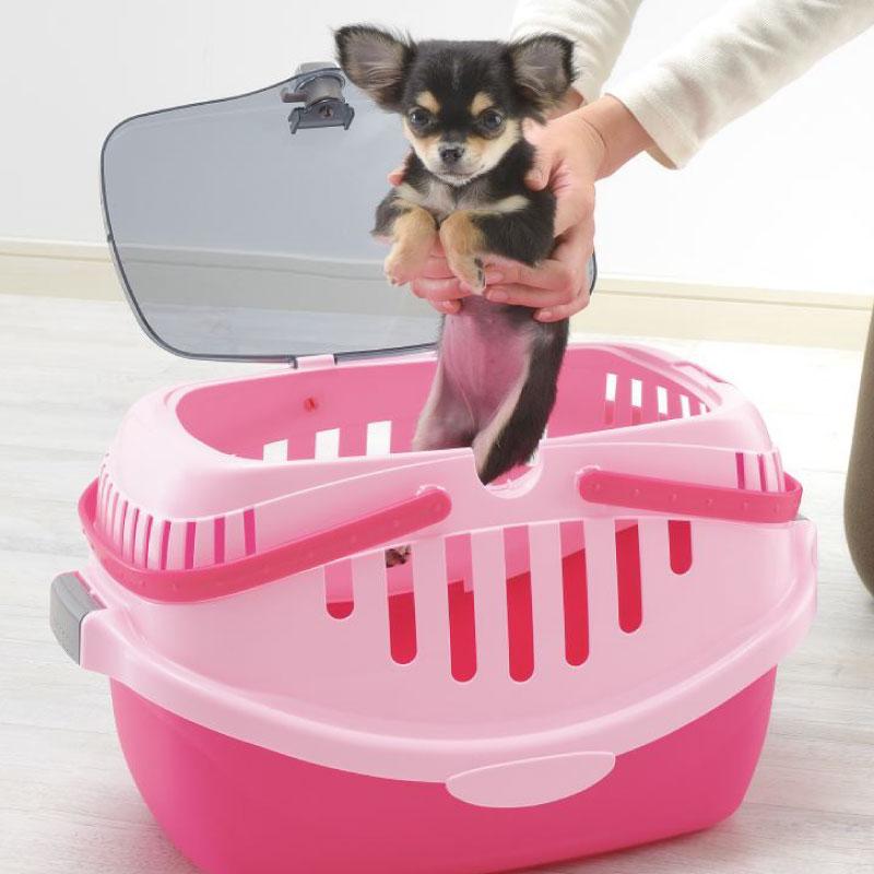 犬 キャリーバッグ ピコ ドッグキャリー お出かけ ケース  防災グッズ ペット うさぎ  猫 リッチェル | リッチェル | 03