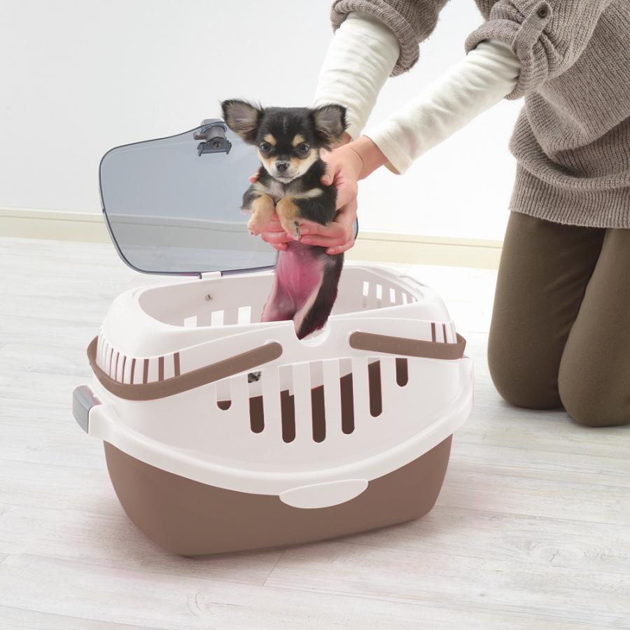 犬 キャリーバッグ ピコ ドッグキャリー お出かけ ケース  防災グッズ ペット うさぎ  猫 リッチェル | リッチェル | 04
