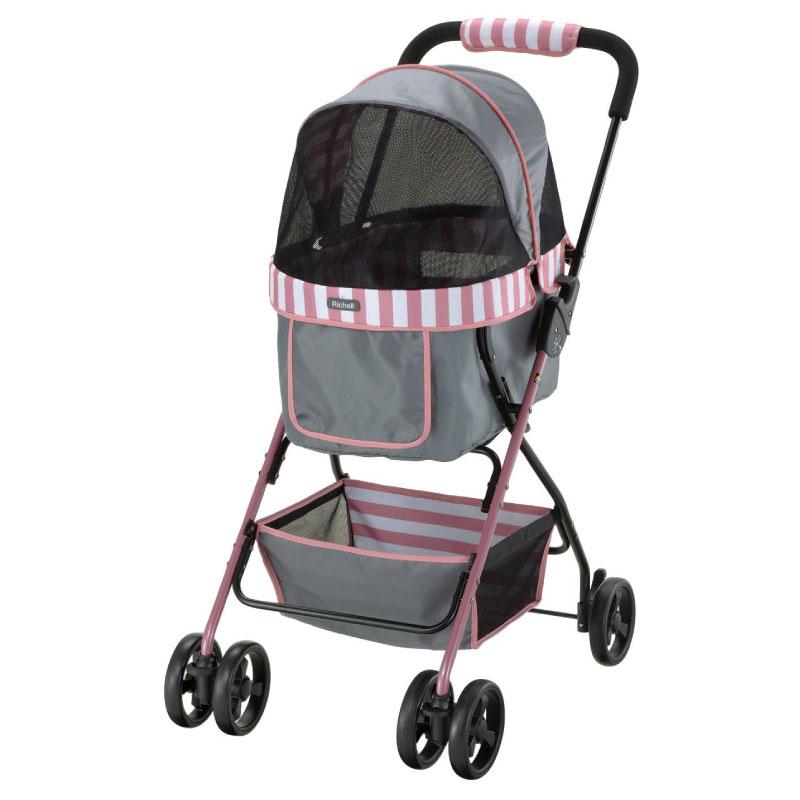 ペットカート エルフィ 折りたたみ お出かけ 猫 ドッグ カート リッチェル リッチェル ペットカート エルフィ 小型犬 折りたたみ お出かけ