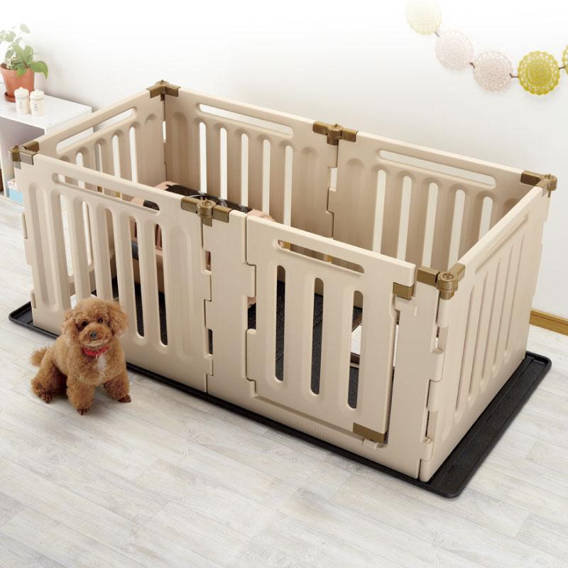 ペットサークル ペット用 3WAYサークル 6面50H ペットゲート 犬用 フェンス  室内 犬 屋外 リッチェル | リッチェル | 02