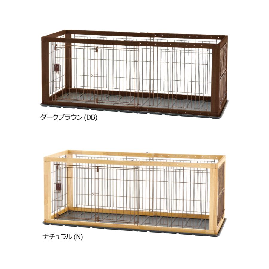 リッチェル 犬 ケージ 木製スライドペットサークル レギュラー