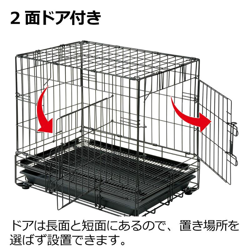 ペットケージ 折りたたみ プロフェッショナルペットケージ XL  犬 ドライブ 防災グッズ リッチェル | リッチェル | 03