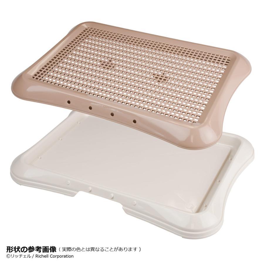 犬トイレ トレー バンビーノ ドッグメッシュトレー ワイド リッチェル メッシュ しつけ ペット ドッグ | リッチェル | 03