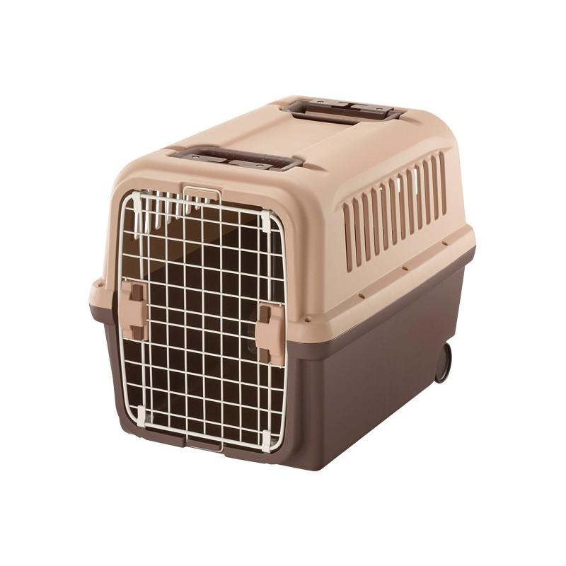 犬 キャリーバッグ キャンピングキャリー L ケース 防災グッズ ペット ハード クレート リッチェル | リッチェル | 01