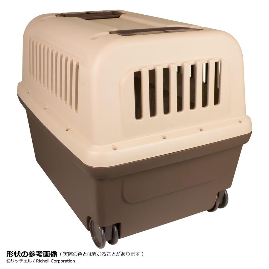 犬 キャリーバッグ キャンピングキャリー L ケース 防災グッズ ペット ハード クレート リッチェル | リッチェル | 10