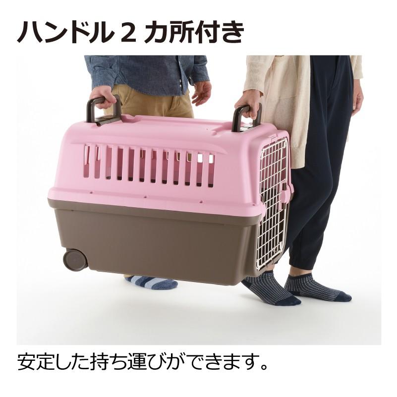 犬 キャリーバッグ キャンピングキャリー L ケース 防災グッズ ペット ハード クレート リッチェル | リッチェル | 08