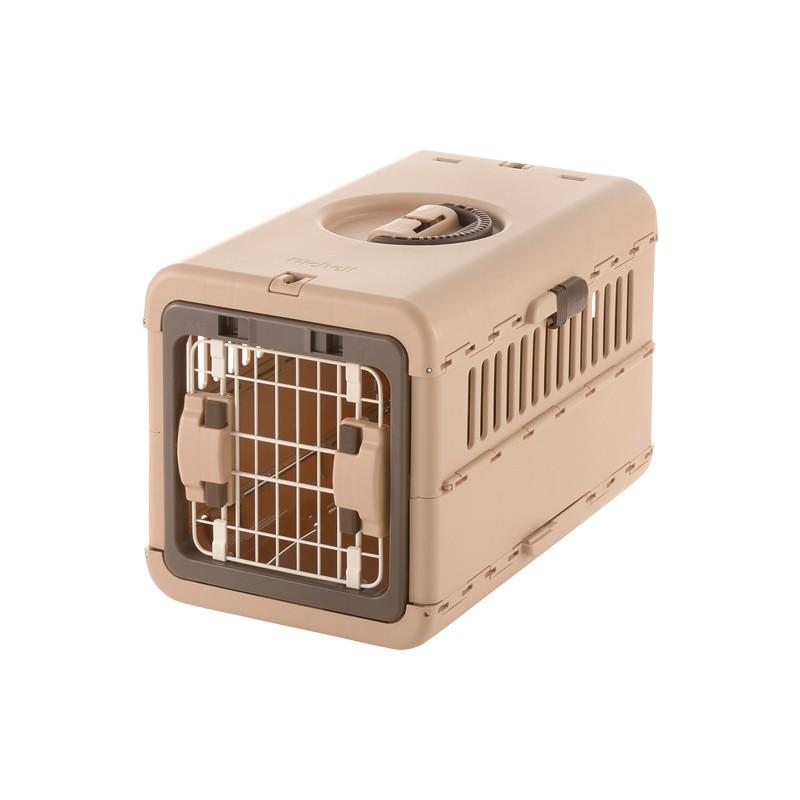 犬 キャンピングキャリー 折りたたみ S クレート ケース うさぎ 猫 防災 ペット ハード リッチェル | リッチェル | 01