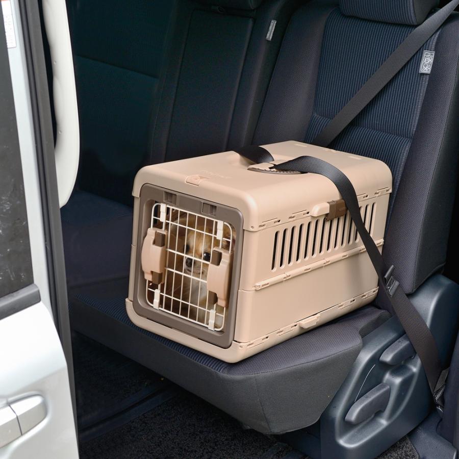 犬 キャンピングキャリー 折りたたみ S クレート ケース うさぎ 猫 防災 ペット ハード リッチェル | リッチェル | 06