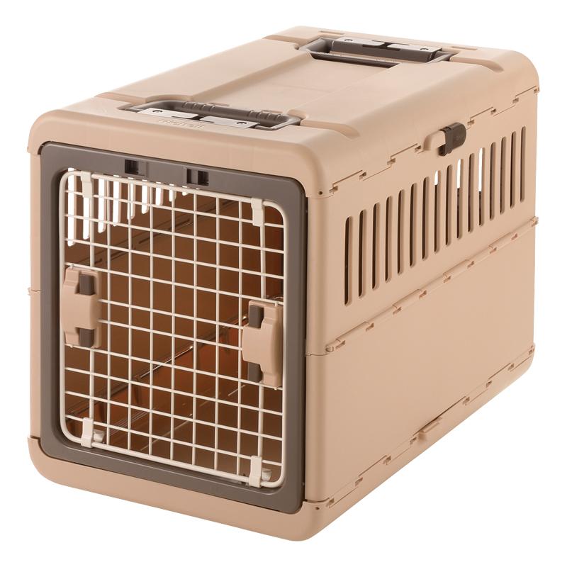 犬 バッグ キャンピングキャリー 折りたたみ L ケース 防災グッズ ペット クレート ハード リッチェル | リッチェル | 01