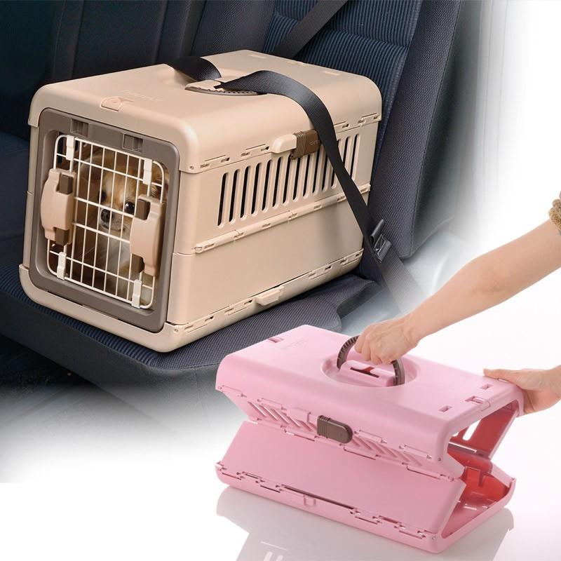 犬 バッグ キャンピングキャリー 折りたたみ L ケース 防災グッズ ペット クレート ハード リッチェル | リッチェル | 04