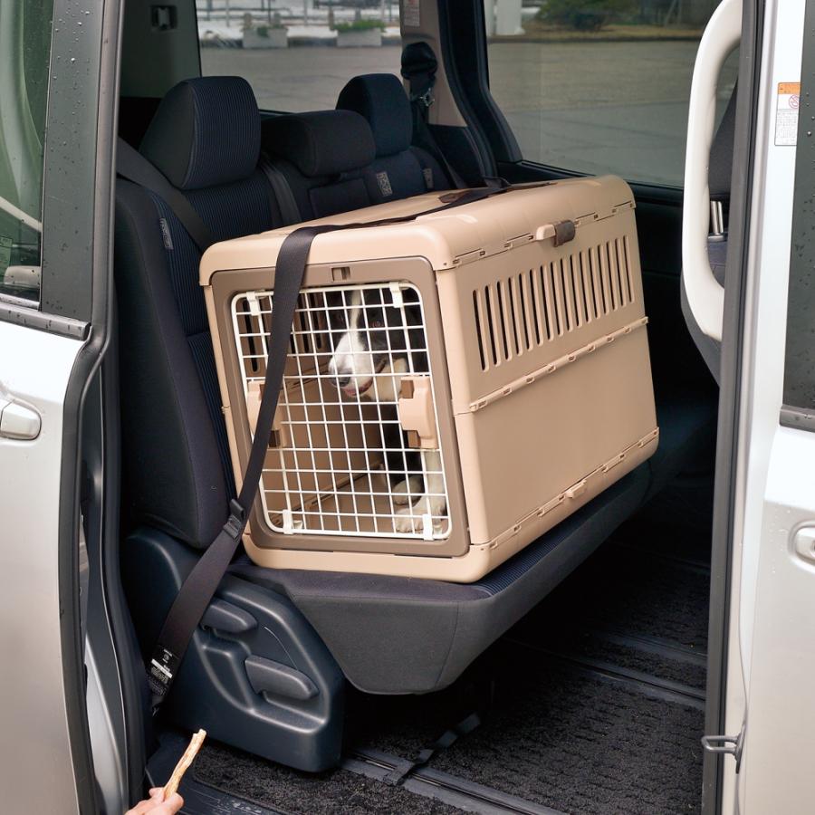 犬 バッグ キャンピングキャリー 折りたたみ L ケース 防災グッズ ペット クレート ハード リッチェル | リッチェル | 06