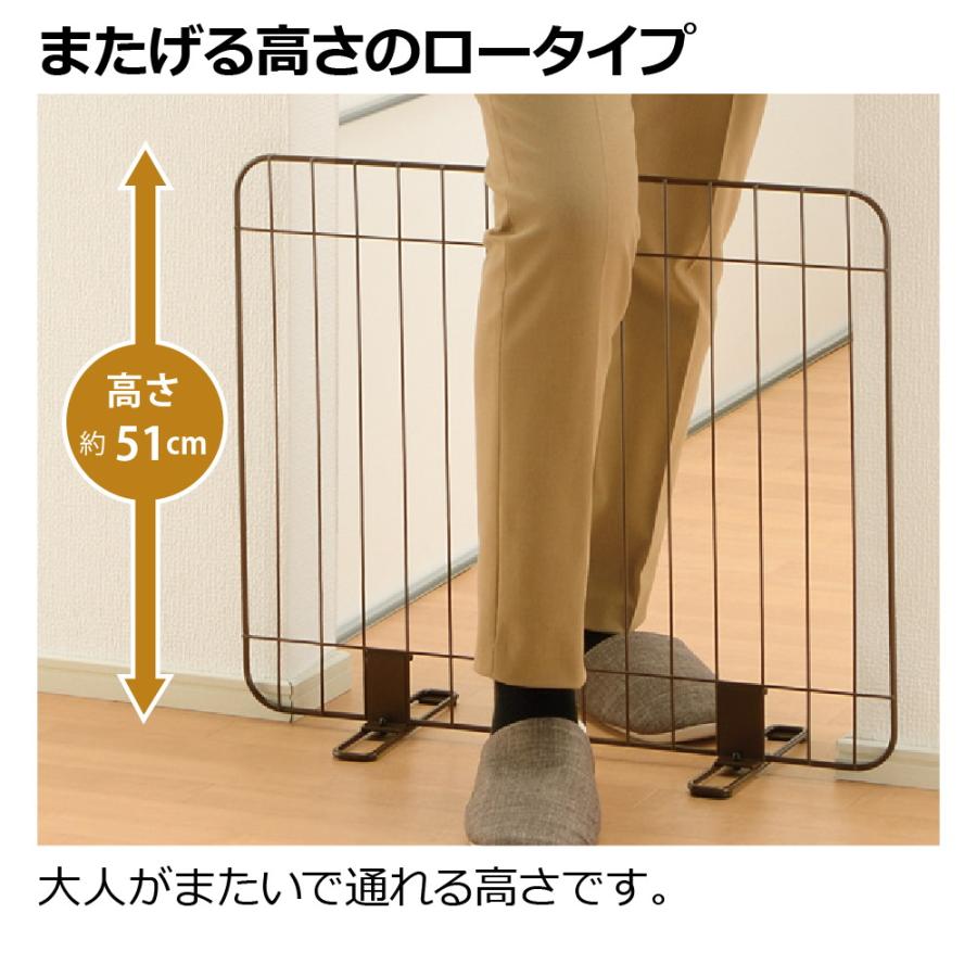 ペットゲート 置くだけ スタンド簡易ペットゲート 60 犬 置き型 軽量 フェンス 室内 ペットフェンス | リッチェル | 03