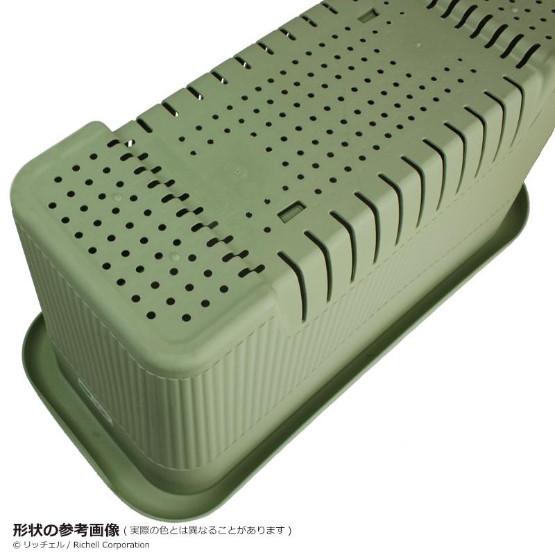 プランター 長方形 菜園上手 63型N リッチェル おしゃれ ガーデ ン ニング 植木 鉢 家庭 菜園 屋外 野菜 | リッチェル | 04