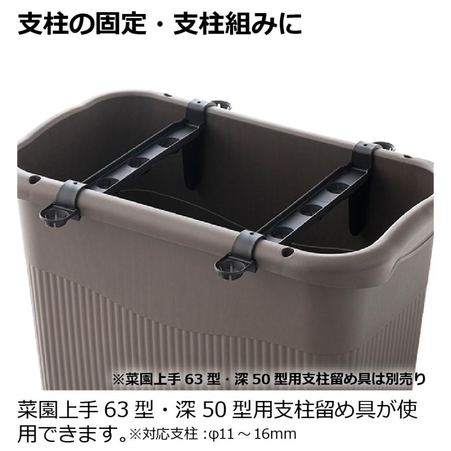 プランター 長方形 菜園上手 深50型 リッチェル  おしゃれ 植木 鉢 菜園 大型 ガーデン 屋外 家庭 野菜 | リッチェル | 10