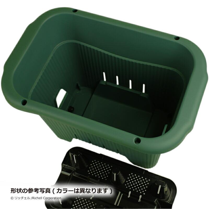 プランター 長方形 水ラク 緑のカーテンプランター 85型 リッチェル おしゃれ 植木 鉢 大型 ガーデニング | リッチェル | 02