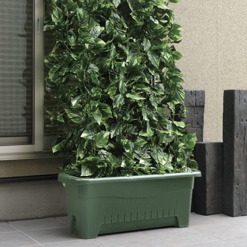 プランター 長方形 水ラク 緑のカーテンプランター 85型 リッチェル おしゃれ 植木 鉢 大型 ガーデニング | リッチェル | 04