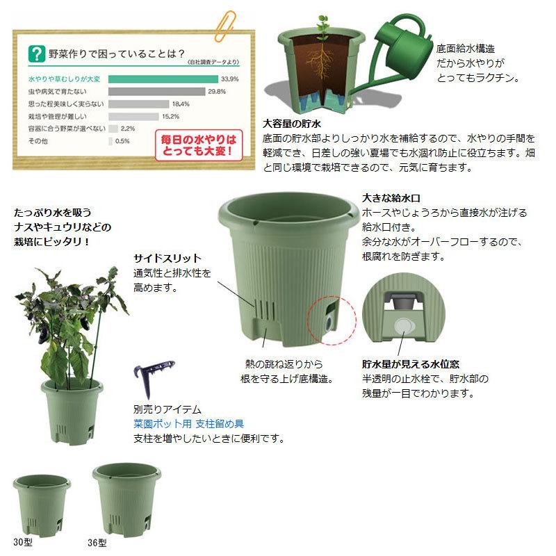 水ラク 菜園上手 丸36型 085923 リッチェル Richell 公式ショップ | リッチェル | 03