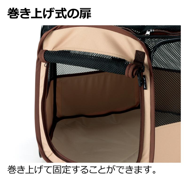 犬 ケージ たためるペットサークル 75-75 ゲージ 防災グッズ おしゃれ 室内 折りたたみ リッチェル | リッチェル | 07