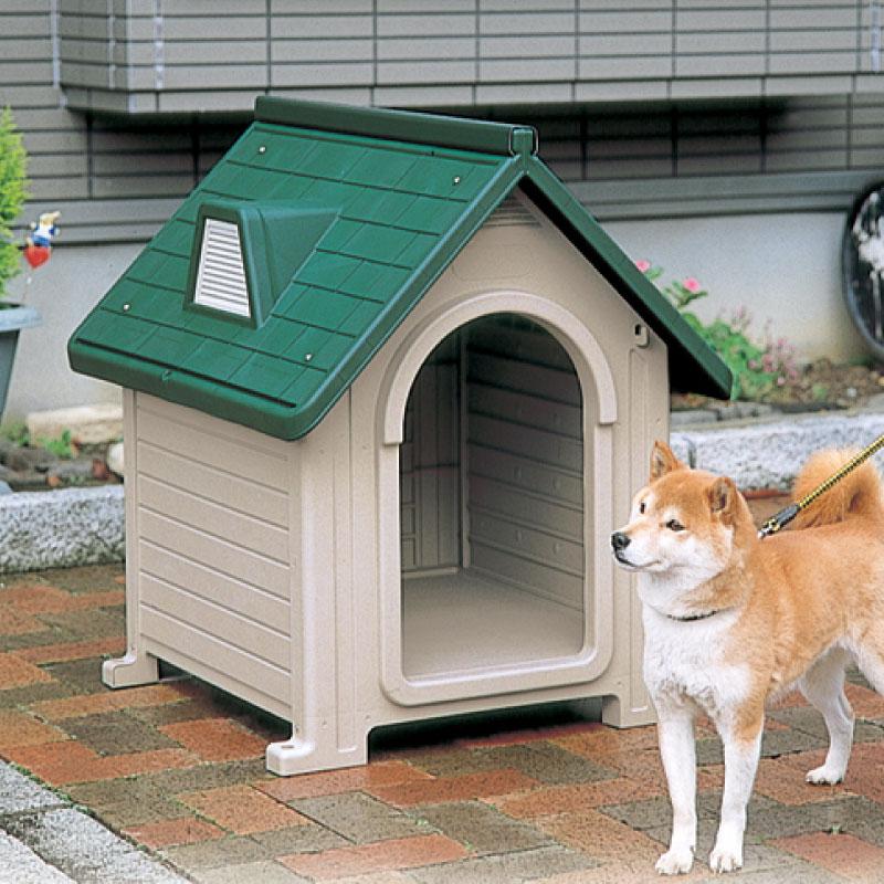 ペットハウス DX-490 犬 ハウス ドッグハウス 犬舎 犬小屋 犬の 家 屋外 小型犬 中型犬 日本製 リッチェル | リッチェル | 02