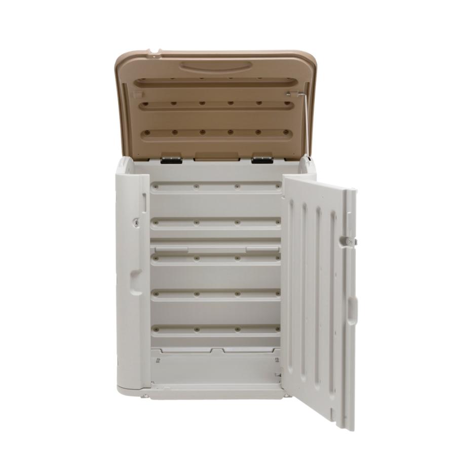 物置 屋外 ワイドストレージ 600 大型 ゴミ ステーション 収納  ボックス ストッカー コンテナ リッチェル | リッチェル | 02