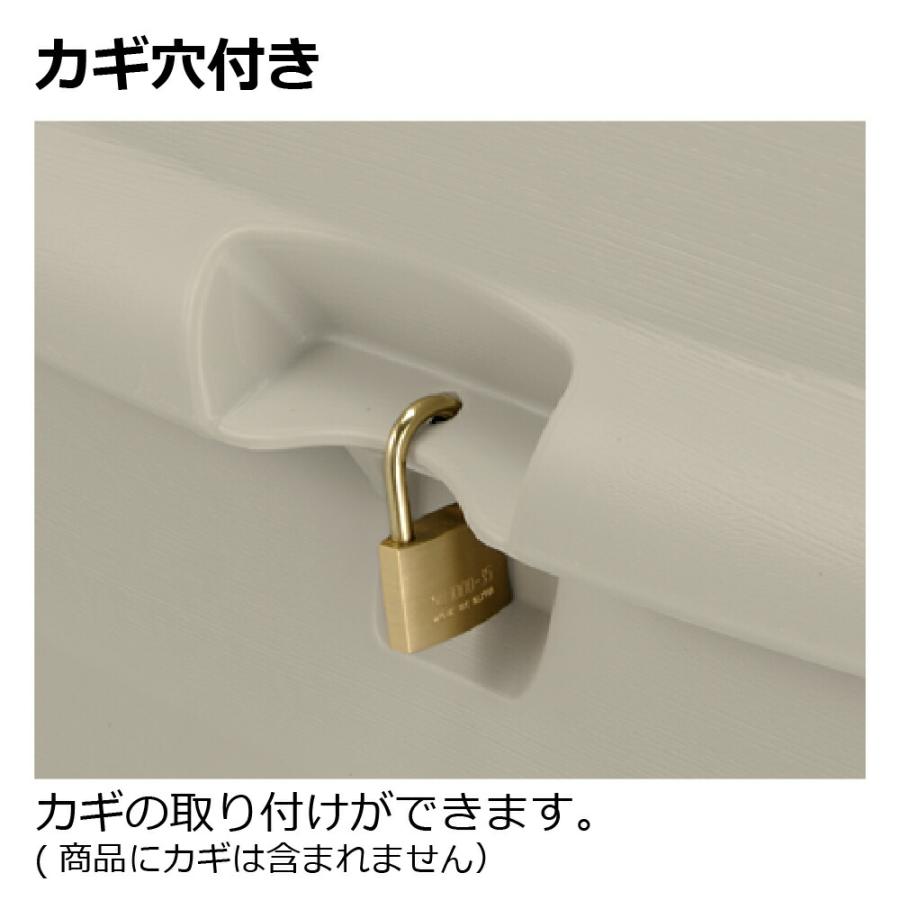 ゴミ箱 屋外 ワイドペールST 1200 キャスター付き 大型 ステーション 収納 ボックス コンテナ リッチェル | リッチェル | 10