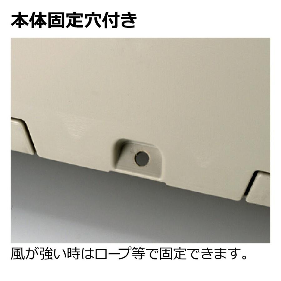 ゴミ箱 屋外 ワイドペールST 1200 キャスター付き 大型 ステーション 収納 ボックス コンテナ リッチェル | リッチェル | 07