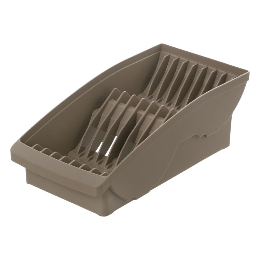 キッチン 収納 トトノ 棚置き用 ディッシュスタンドR ミニ リッチェル キッチン収納ケース 食器収納ケース お皿立て | リッチェル | 04