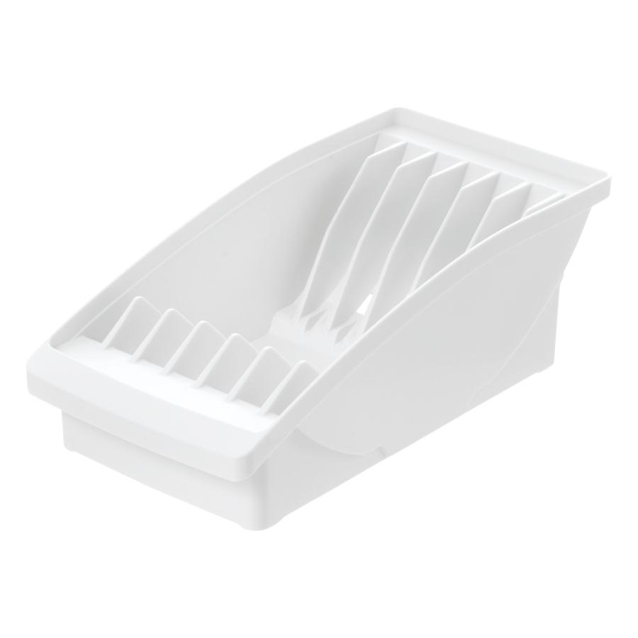 キッチン 収納 トトノ 棚置き用 ディッシュスタンドR ワイド リッチェル キッチン収納ケース 食器収納ケース お皿立て | リッチェル | 03