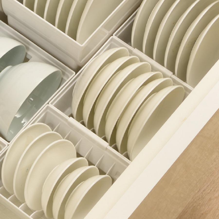 リッチェル キッチン 収納 トトノ 引き出し用 ディッシュ