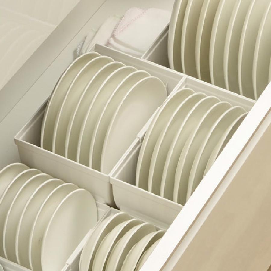 キッチン 収納 トトノ 引き出し用 ディッシュスタンドR レギュラー リッチェル キッチン収納ケース 食器収納ケース お皿立て | リッチェル | 03